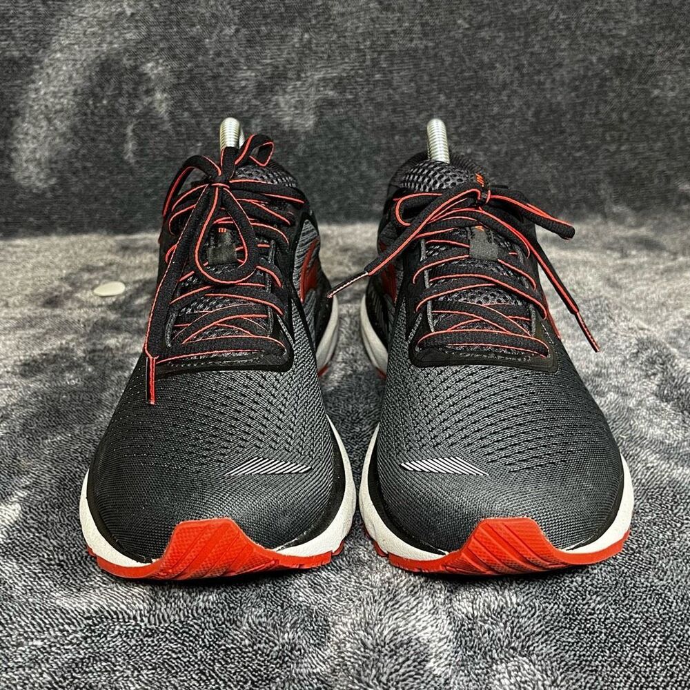 Brooks Adrenaline Running Shoes Women’s Size 8 (41 EU) Black Red Athletic Sneake - Picture 2 of 8
